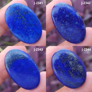 Echter Lapis Lazuli Cabochon, Lapis Lazuli Edelstein, Glatte Flache Rückseite Poliert Lapis Lazuli, Lapis Lazuli Stein, Mix Form Lapislazuli #JJ