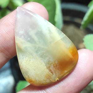 Natural Dendrite Agate Cabochon, Pear Gemstone, Dendrite Agate Stone, Dendrite Agate For Necklace, Dendrite Agate Wire Wrapped Jewelry Stone