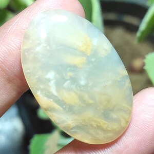 Cabochon di agata dendrite naturale, pietra preziosa ovale, pietra di agata dendrite, agata dendrite per collana, pietra di agata dendrite avvolta in filo per gioielli