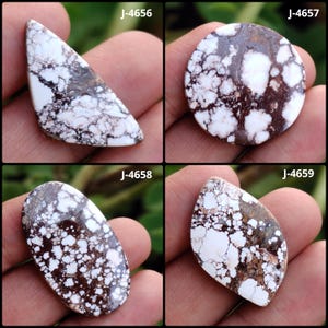 Wildpferd Magnesit Edelstein, Birne Wildpferd Magnesit Jaspis Edelstein, Wildpferd Cabochon, Wildpferd Anhänger, Cabochon für Schmuck