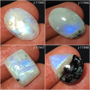 Natural Rainbow Moonstone Cabochon, Flashy Rainbow Moonstone, Mix Shape Moonstone, Loose Moonstone, Cabochon For Jewelry, Wholesale Price #J
