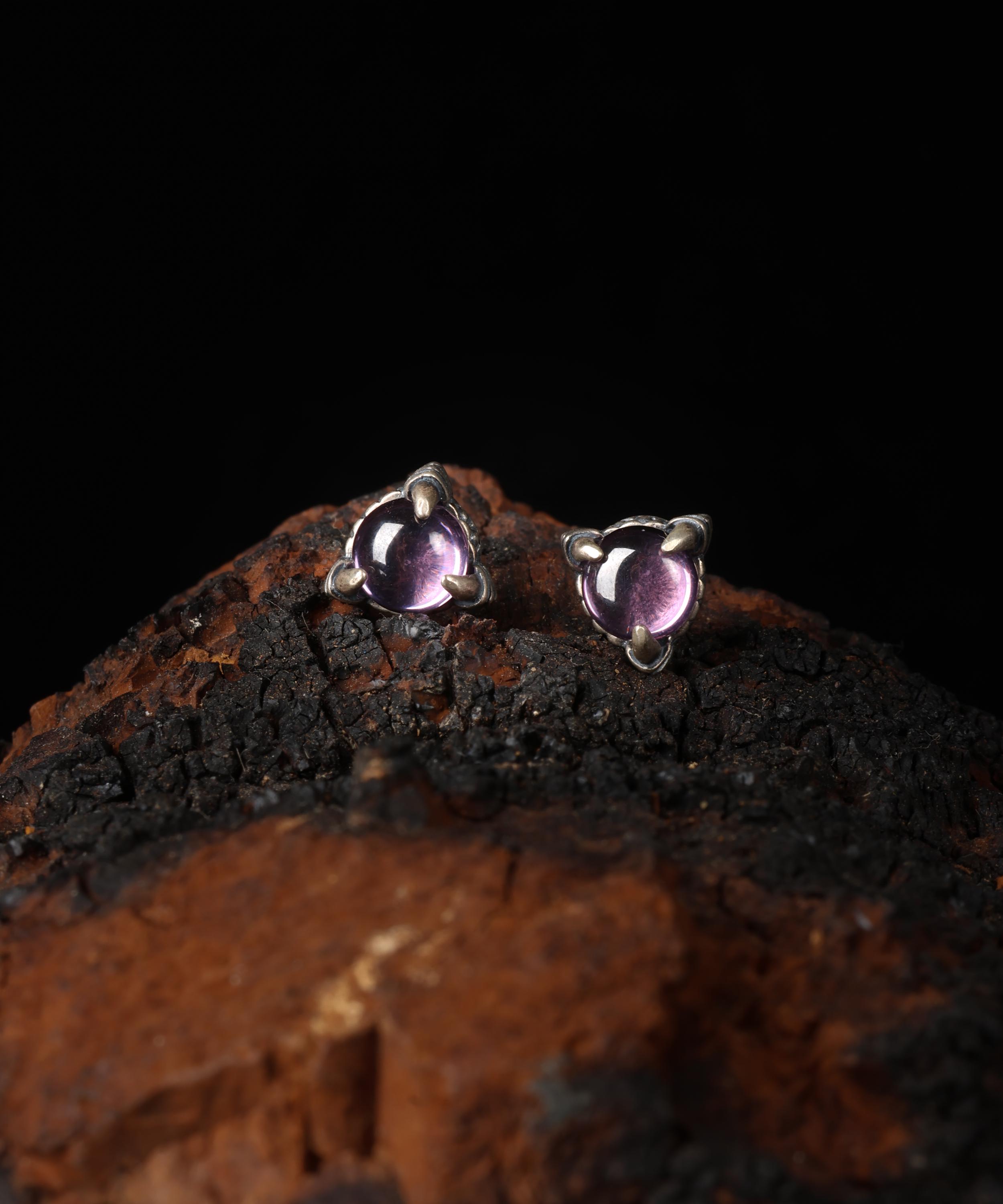 Eagle Claw Topaz 925 Sterling Silver Stud Earring/Dragon Claw Earrings/Unisex Anniversary dainty Men Women Punk Gothic Animal/Christmas gift