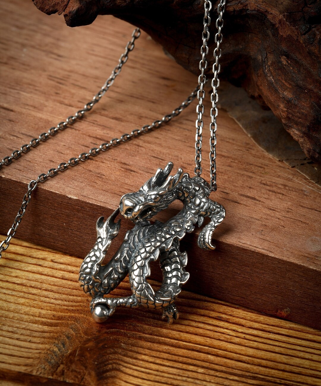 アクセサリー Silver 925 vintage necklace Vintage 925 Sterling Silver Pendant Necklace With Sparkling