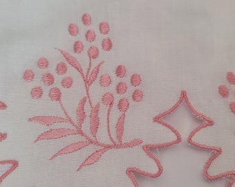 Digital Pattern | Regency Flower Border with scalloped edges embroidery pattern from 1827 | Machine Embroidery