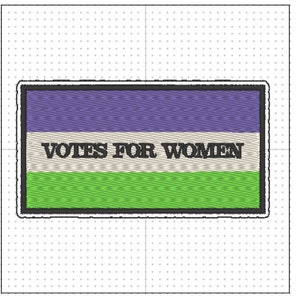 Votes For Women Flag Digital Pattern