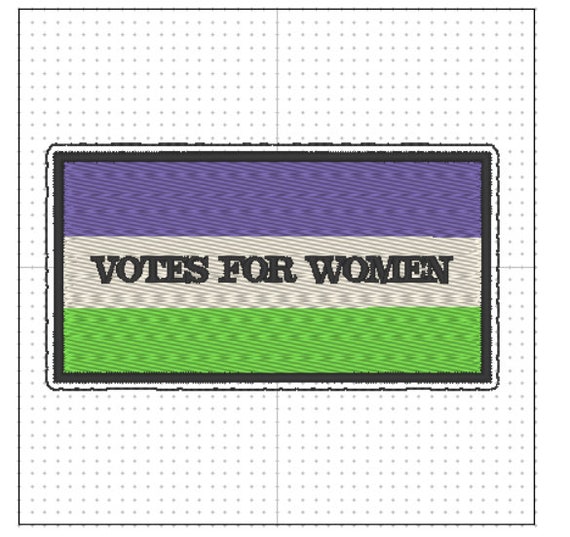 Votes for Women Flag Digital Pattern - Etsy