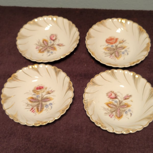 Vintage Saucers / Trinket Holders--Set of 4