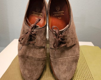10 D Allen Edmonds Mens Brown Suede Walking Shoes Sz 10 D - Etsy display picture 2