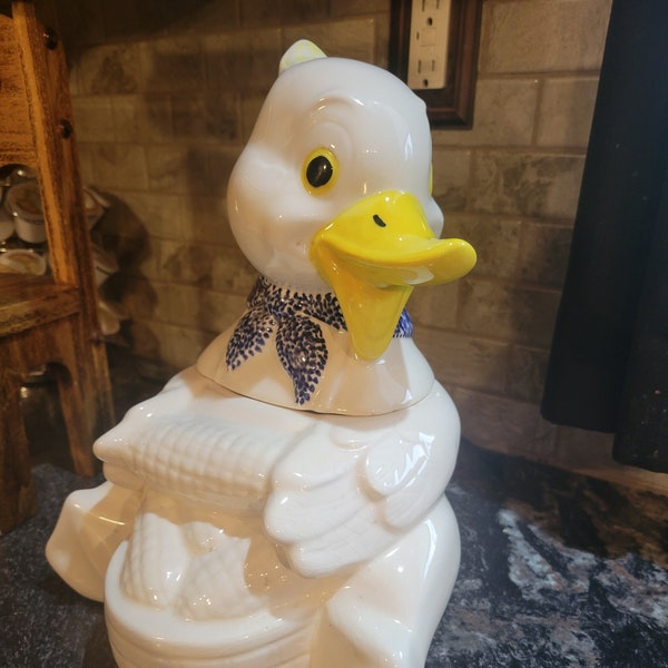 Duck Cookie Jar - Etsy