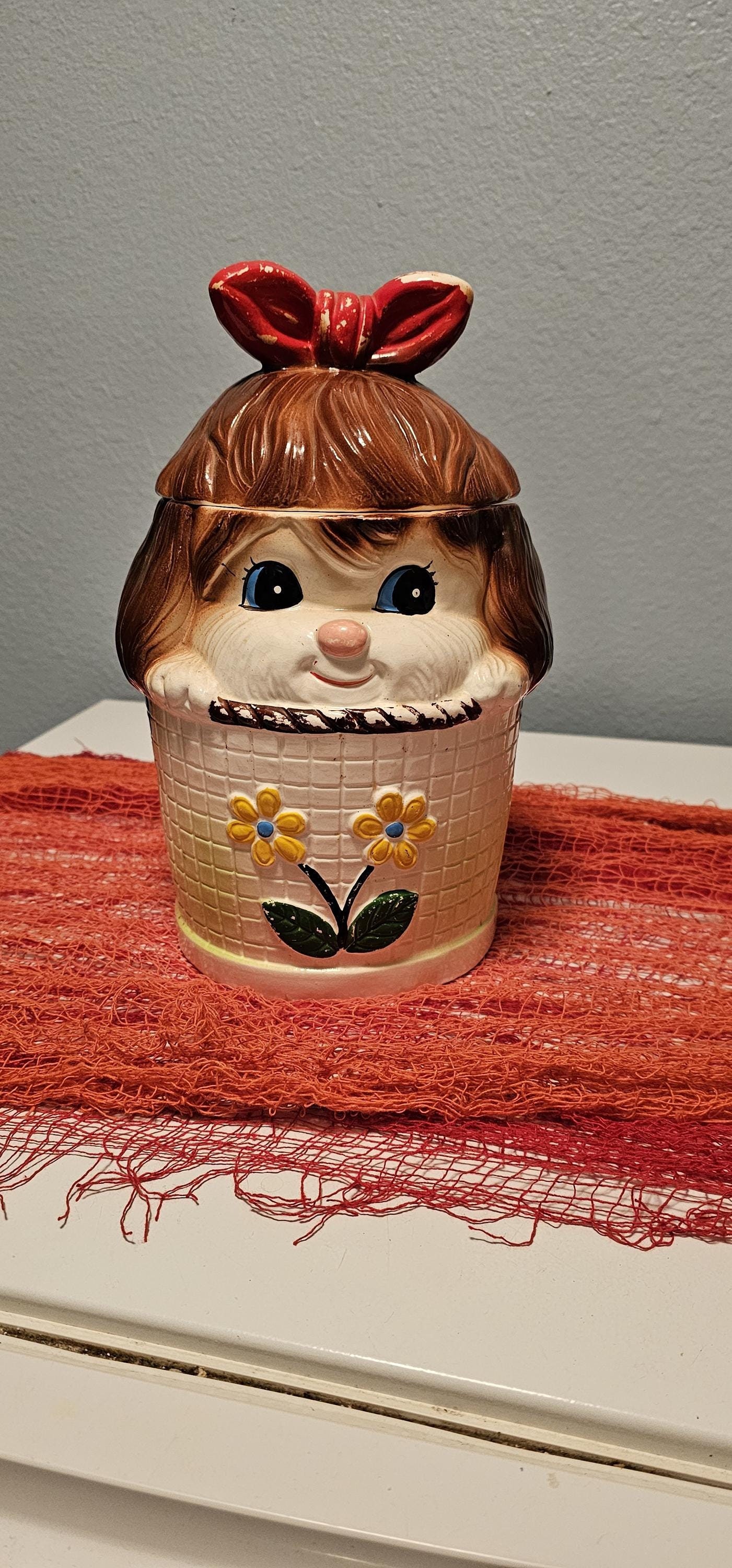 Japan Anthropomorphic Cookie Jar - Etsy