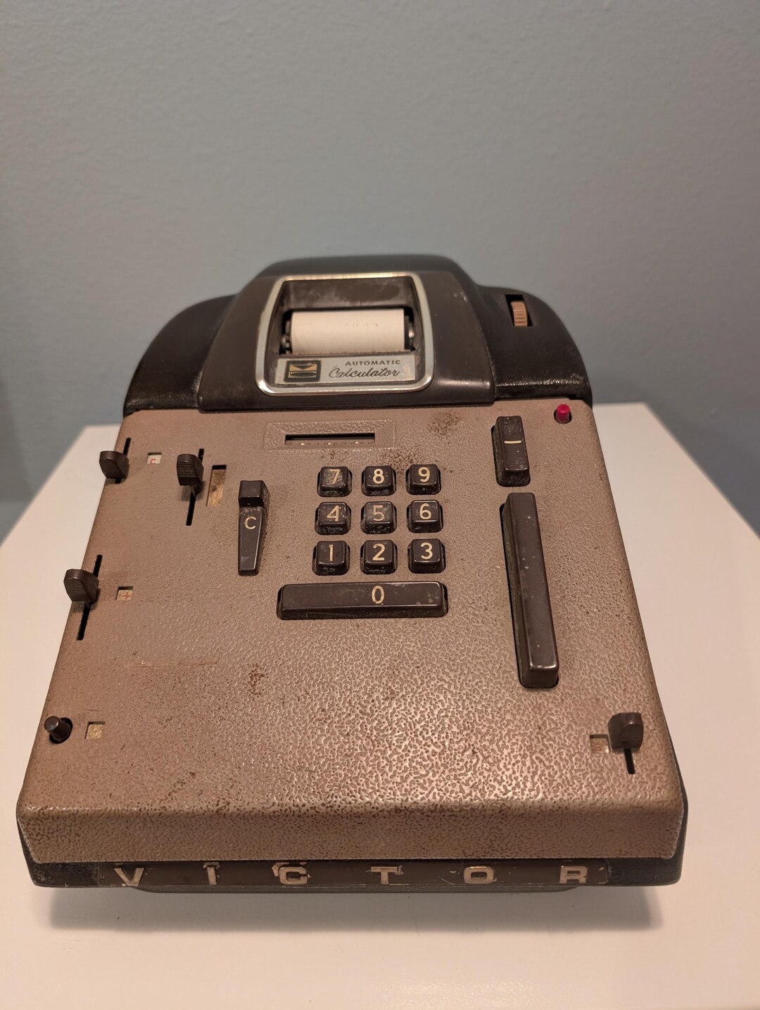 Antique Victor Adding Machine