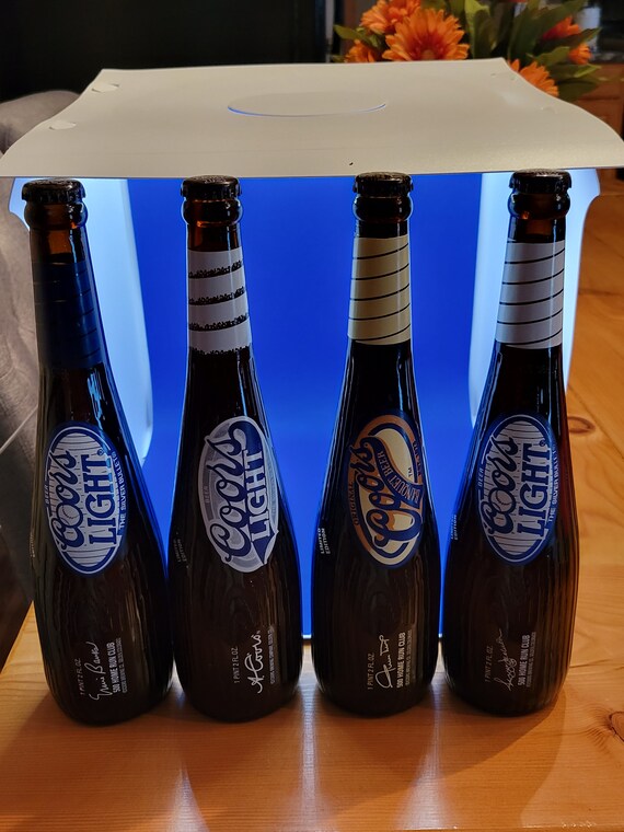 Vintage Coors Light Limited Edition Beer Bottle Batsset of 4 Etsy