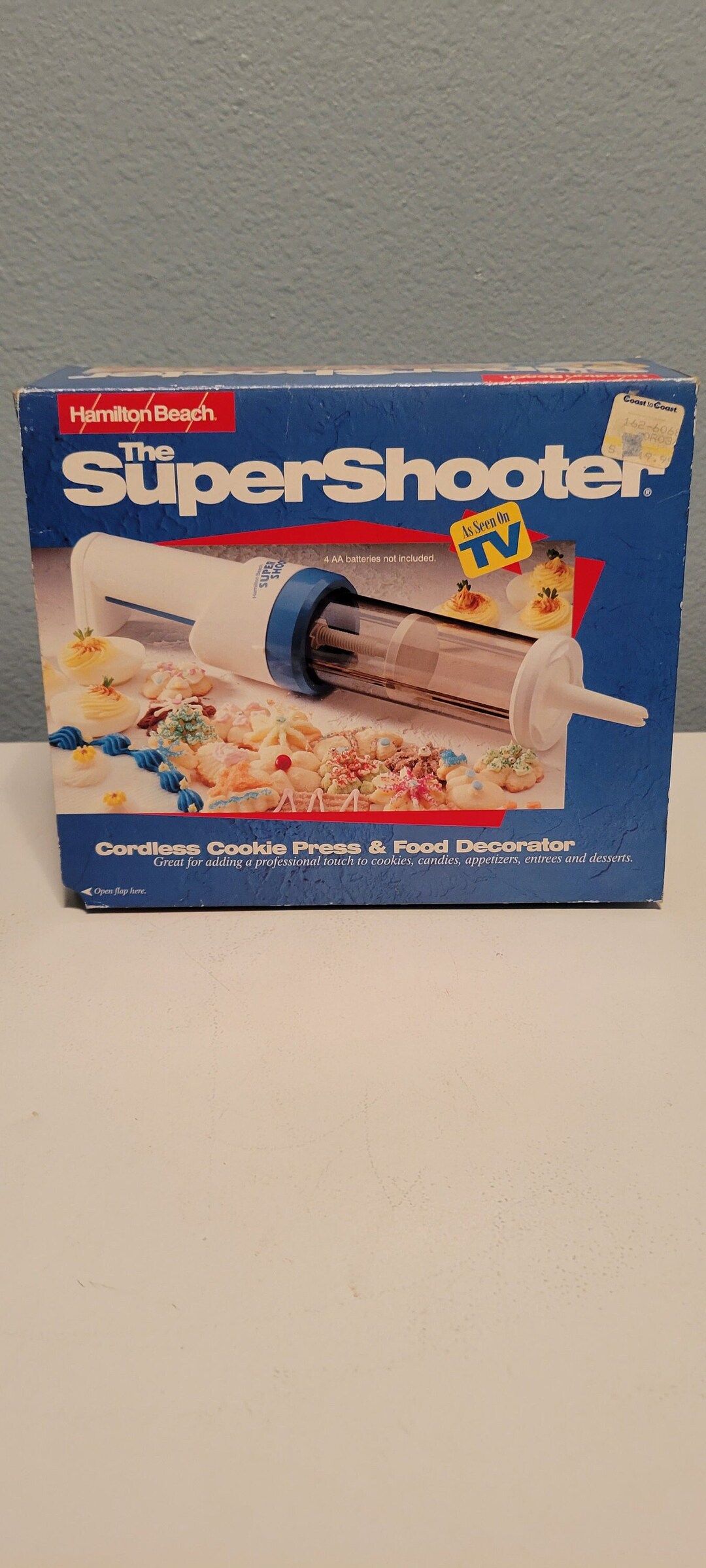 Hamilton Beach 80000 the Super Shooter Cordless Cookie Press Etsy