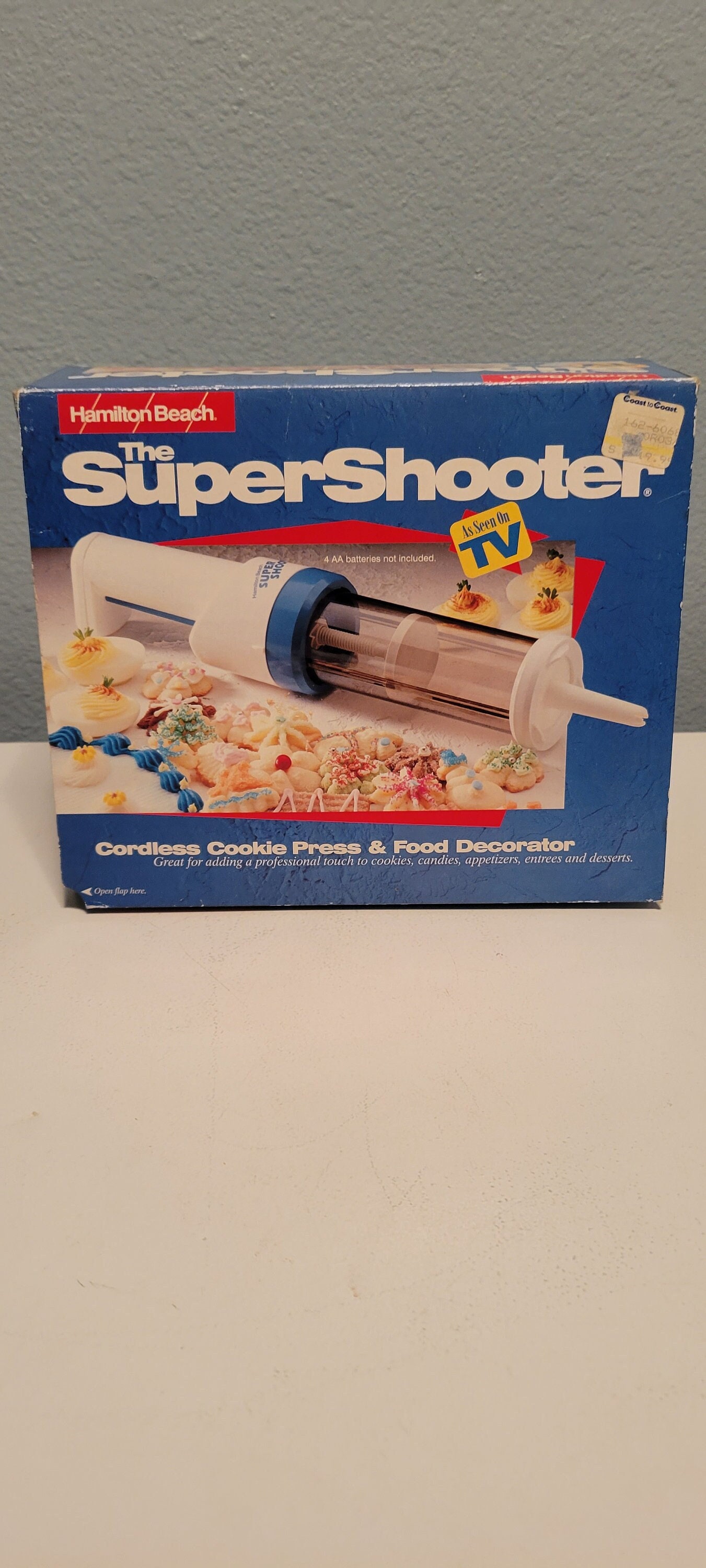  REPLACEMNET FOR Super Shooter Cookie Press & Food Decorator by Hamilton  Beach: Hamilton Beach Super Shooter: Home & Kitchen