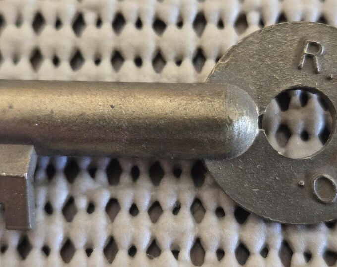 R.M. CO Brass Hollow Barrel Railroad Key ~ Free S/H #LN - Etsy