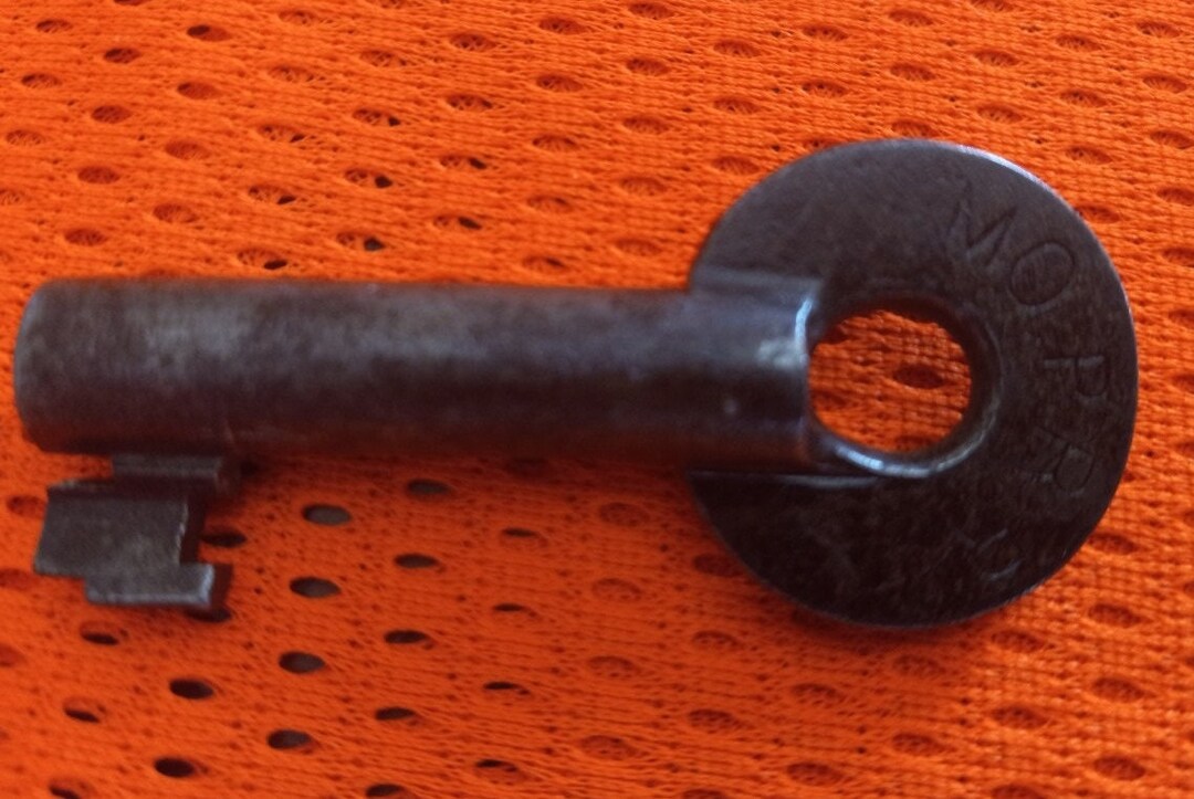 MO P RR Brass Hollow Barrel Railroad Key 118 Etsy