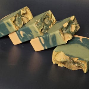 Caribbean Escape Handmade Soap Bars, Vegan, Moisturizing, Cold Process Soap
