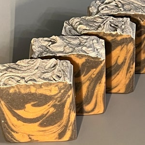 Sandalwood Handmade Soap Bars, Vegan, Moisturizing, Cold Process Soap