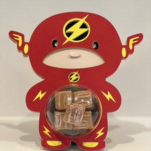 Mini hero/Cut File/Candy holder /Superhero collection / Dome size 6 y 8 cm/Dulcero/ Party/Superhero party.