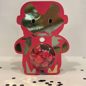 cut file/Colección Mini Héroes/Cut File/Candy holder /Superhero collection / Dome size 6 y 8 cm/Dulcero/ Party/Superhero party.