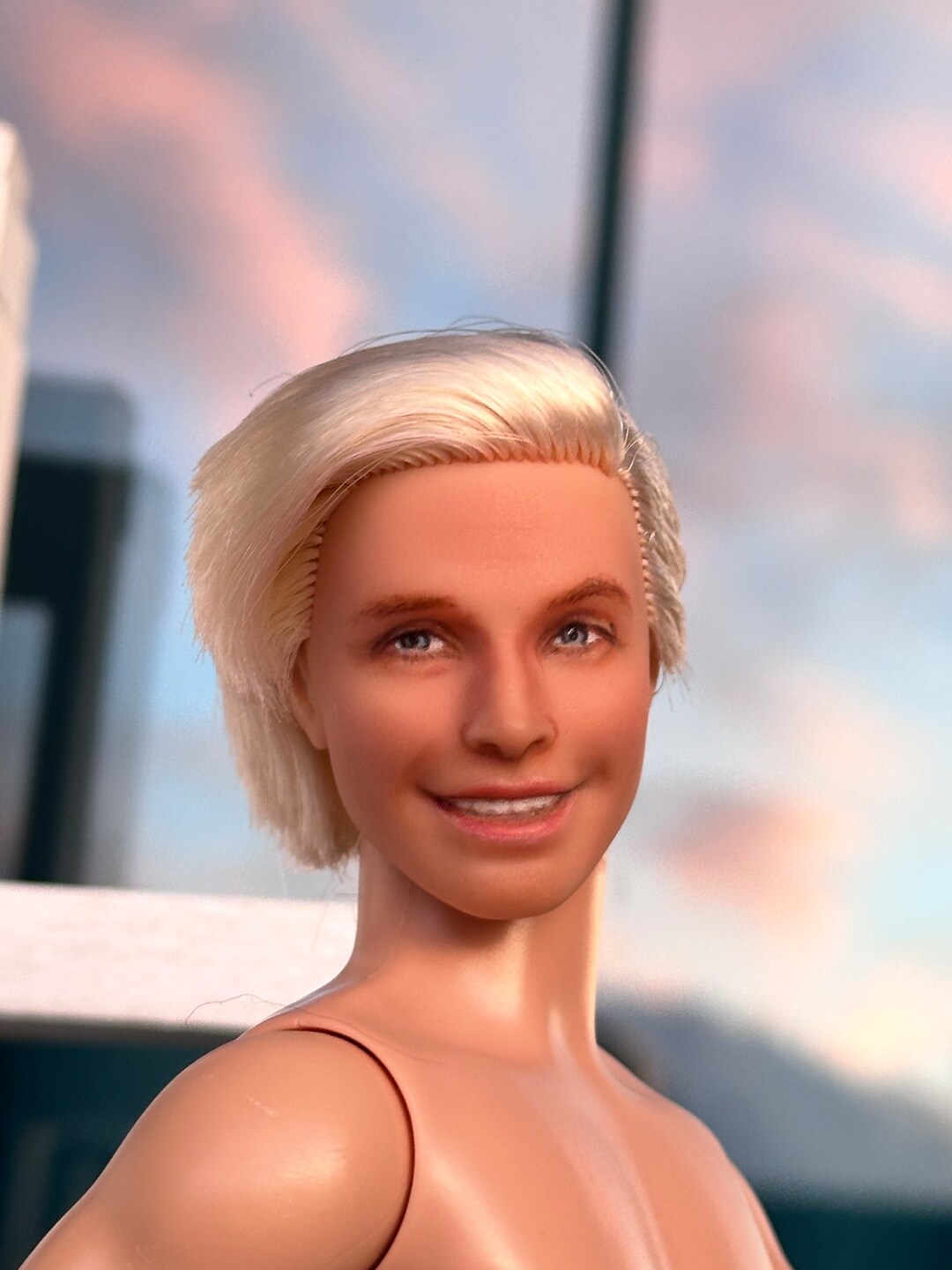 Repainted Handsome Ken Male Doll - Etsy