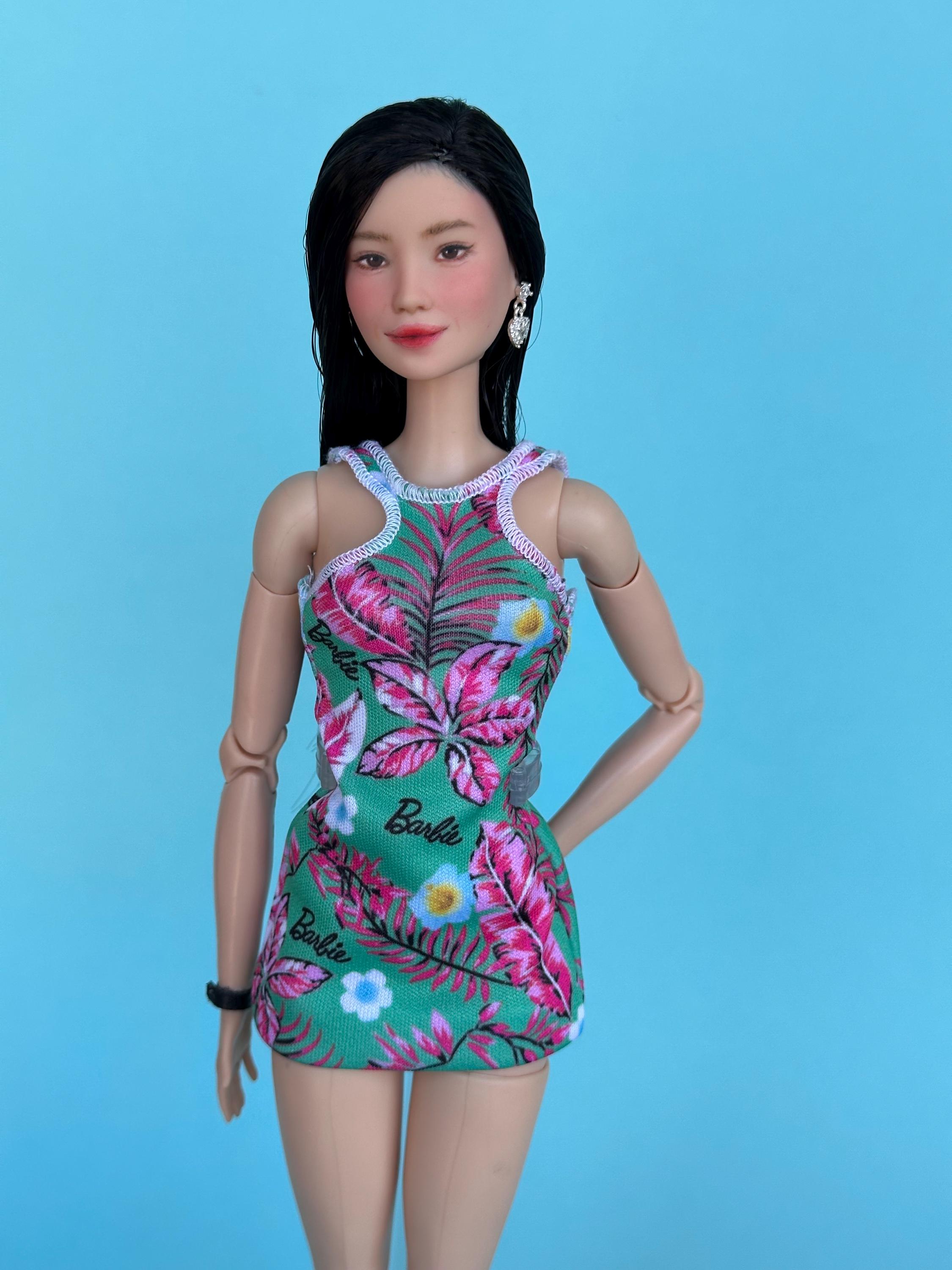 ☺︎︎ ハンドメイド  約8センチの女の子 ooak doll ✽.。. Asian Hand Painted Doll - Etsy
