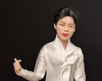 K-pop Idol Man-pop schaal 1/6 – aangepaste outfit