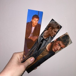 Dean Winchester Bookmark Trio