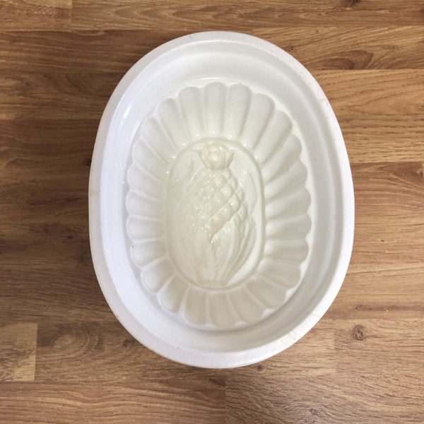 Victorian Scottish Thistle Jelly Mould