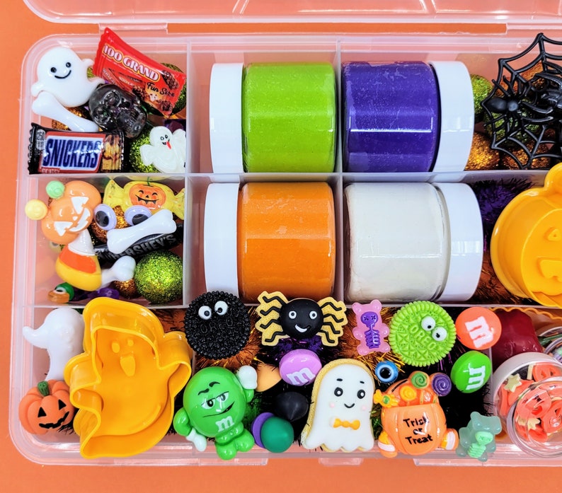 Ships Same Day, Halloween Baking Play Dough Kit, Playdoh, Sensory Kit