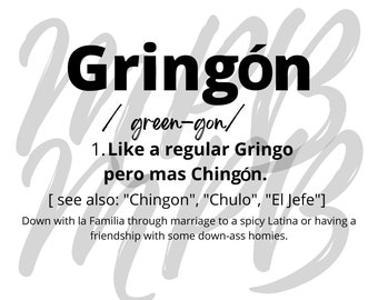 Gringon (in black and white)