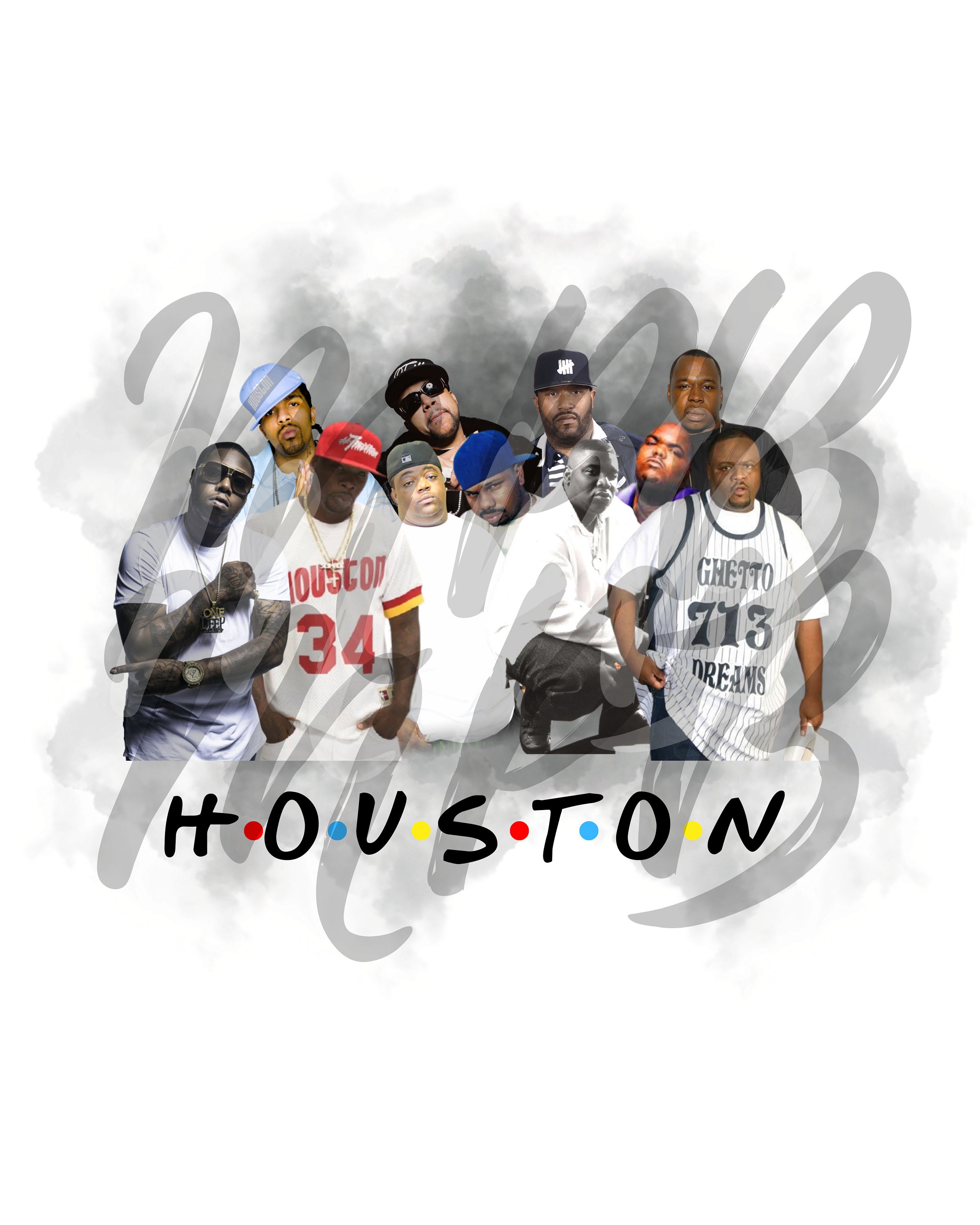 Houston Rapper PNG - Etsy