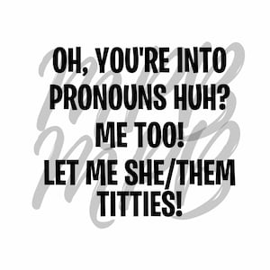 Oh, vous aimez les pronoms ? Moi aussi! png et SVG