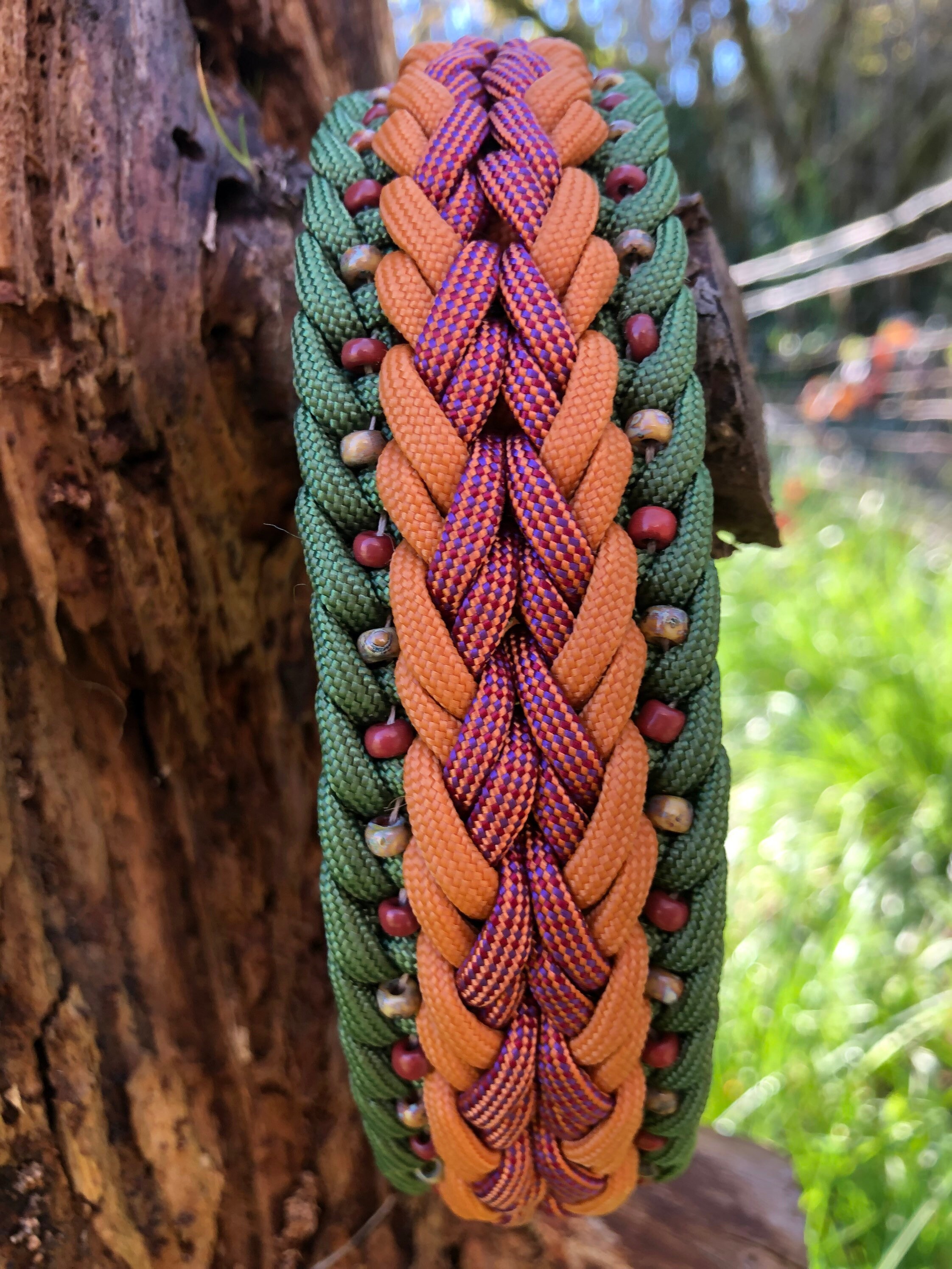 Beaded Western Dog Collar Beads and Arrows Etsy