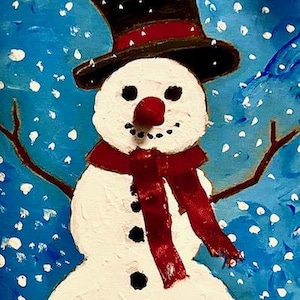 Sneeuwpop kerstkaarten, pak van tien, kerstboodschap, seizoenswensen, cadeaubon, kerstkaart voor kinderen, multipack