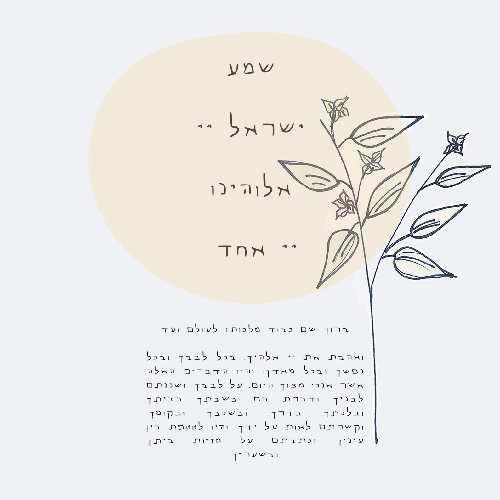 Shema Yisrael Digital Download - Etsy