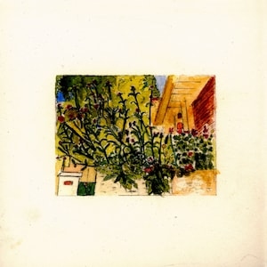 Jerusalem Watercolor I [Vintage]