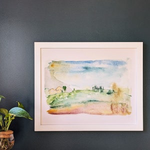 Old Yishuv Watercolor