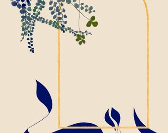 Ketubah - Art only - No Text - 20"x24"