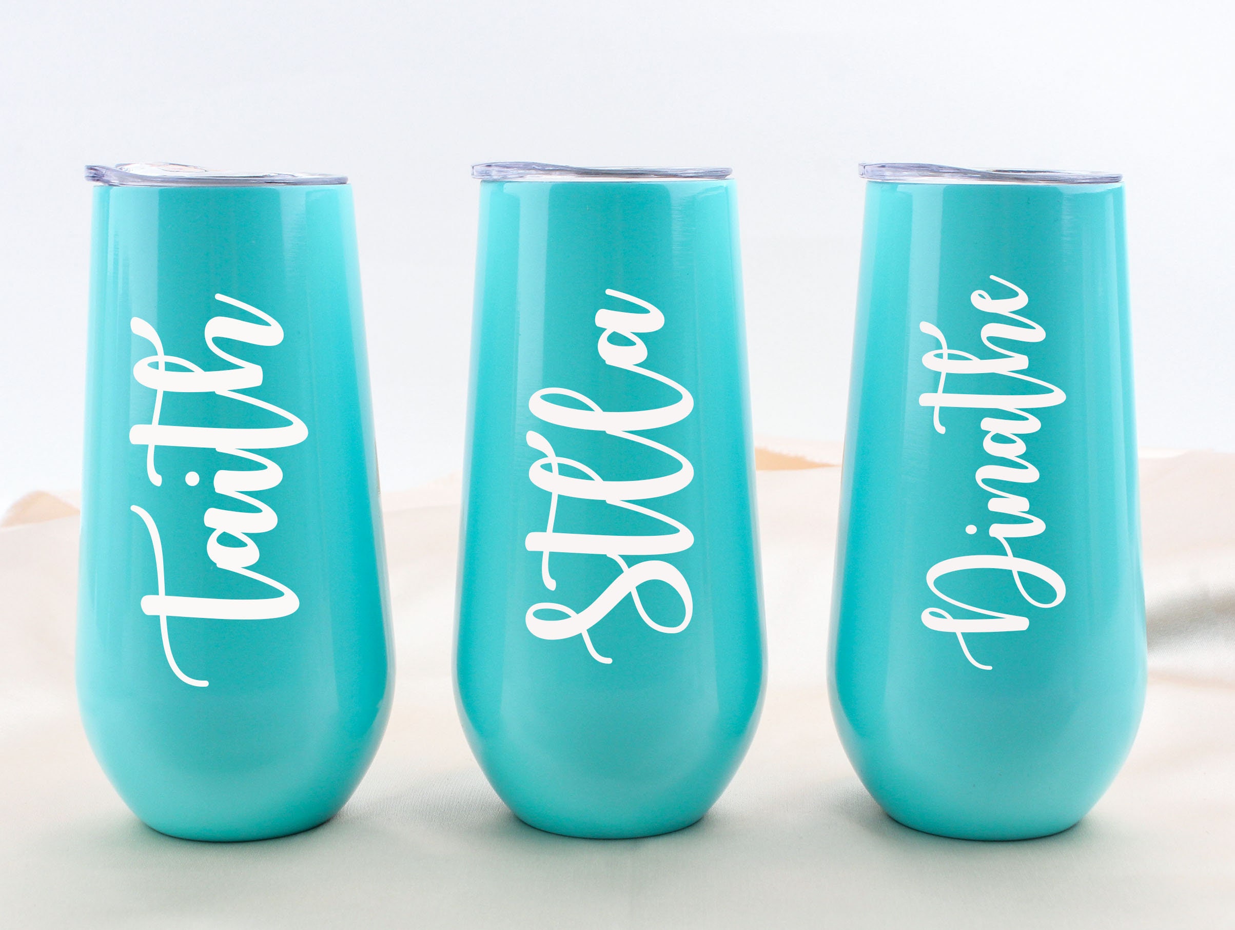 Champagne Flutes丨insulated Champagne Flutes丨 Bridesmaid Gift Etsy