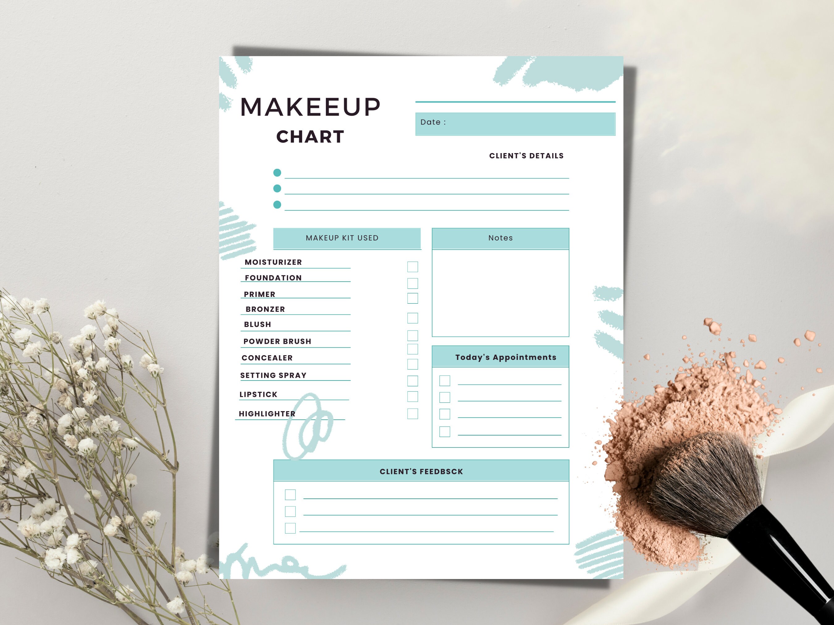 Makeup Face Chart, Face Chart Practice Sheets, Printable Make up Practice  Sheets, Blank Face Chart Printable, Blank Make up Chart, Download