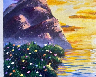 Dawn With the Swans Original Acrylic Painting - Etsy