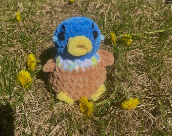 Crochet Angry Mallard Duck Plushie