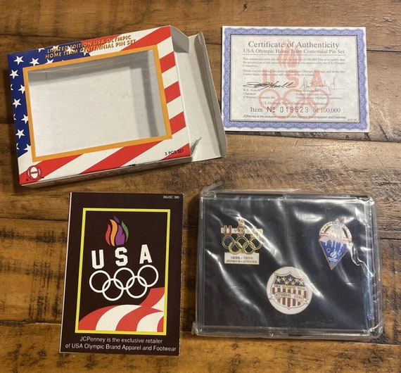 NIB 1996 JC Penney Limited Edition USA Olympic Ce… - image 1