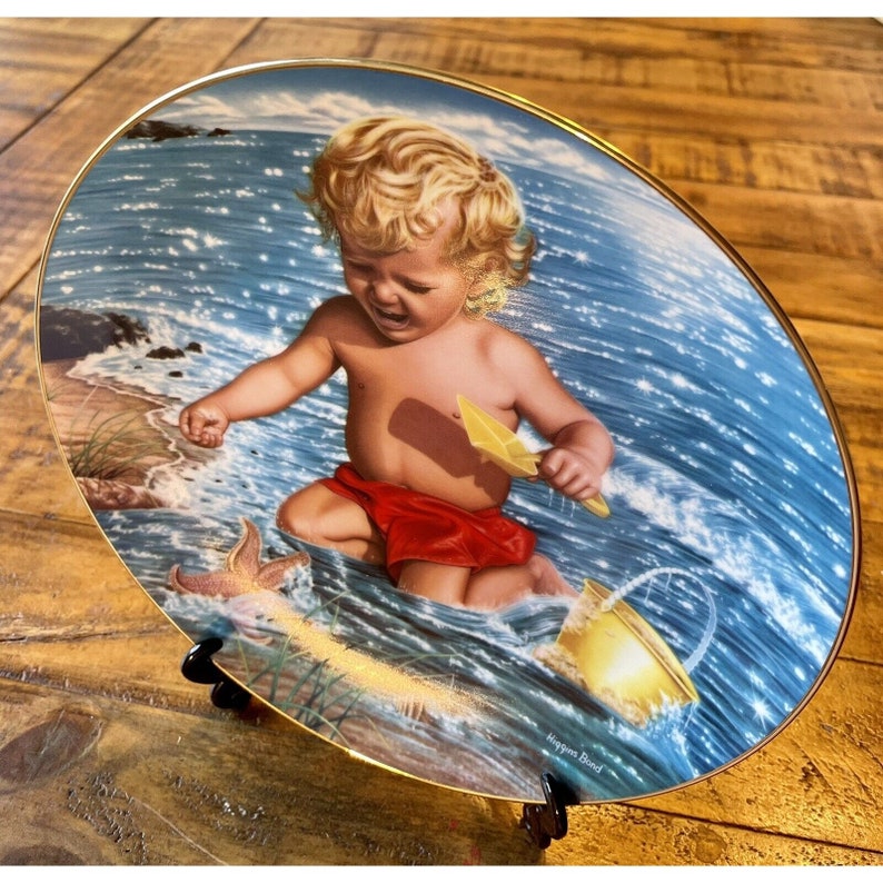 Vintage 1987 the Hamilton Collection Plates by Higgins Bond. Etsy