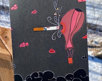 Can’t Tie Me Down - Greeting Card