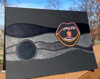 Sun Eater  - Greeting Card