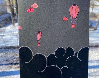 Floating - Greeting Card