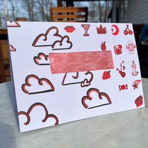 Love on the Brain - Grußkarte