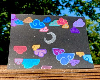 Cloud Mirror - Greeting Card